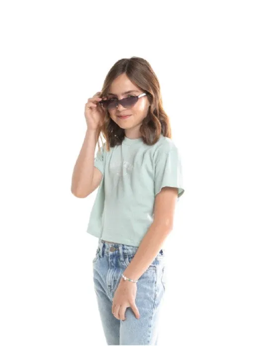 Remera Mc Rusty Thriving  Classic  Tee Girls Pastel Jade