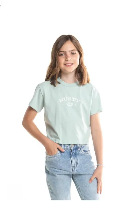 Remera Mc Rusty Thriving  Classic  Tee Girls Pastel Jade