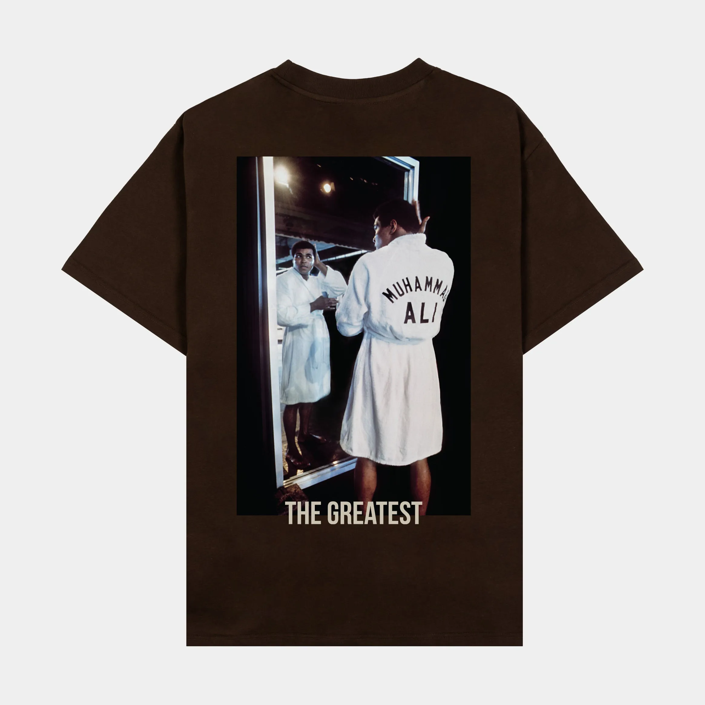 SP x Muhammad Ali Robe Mens Short Sleeve Shirt (Brown)