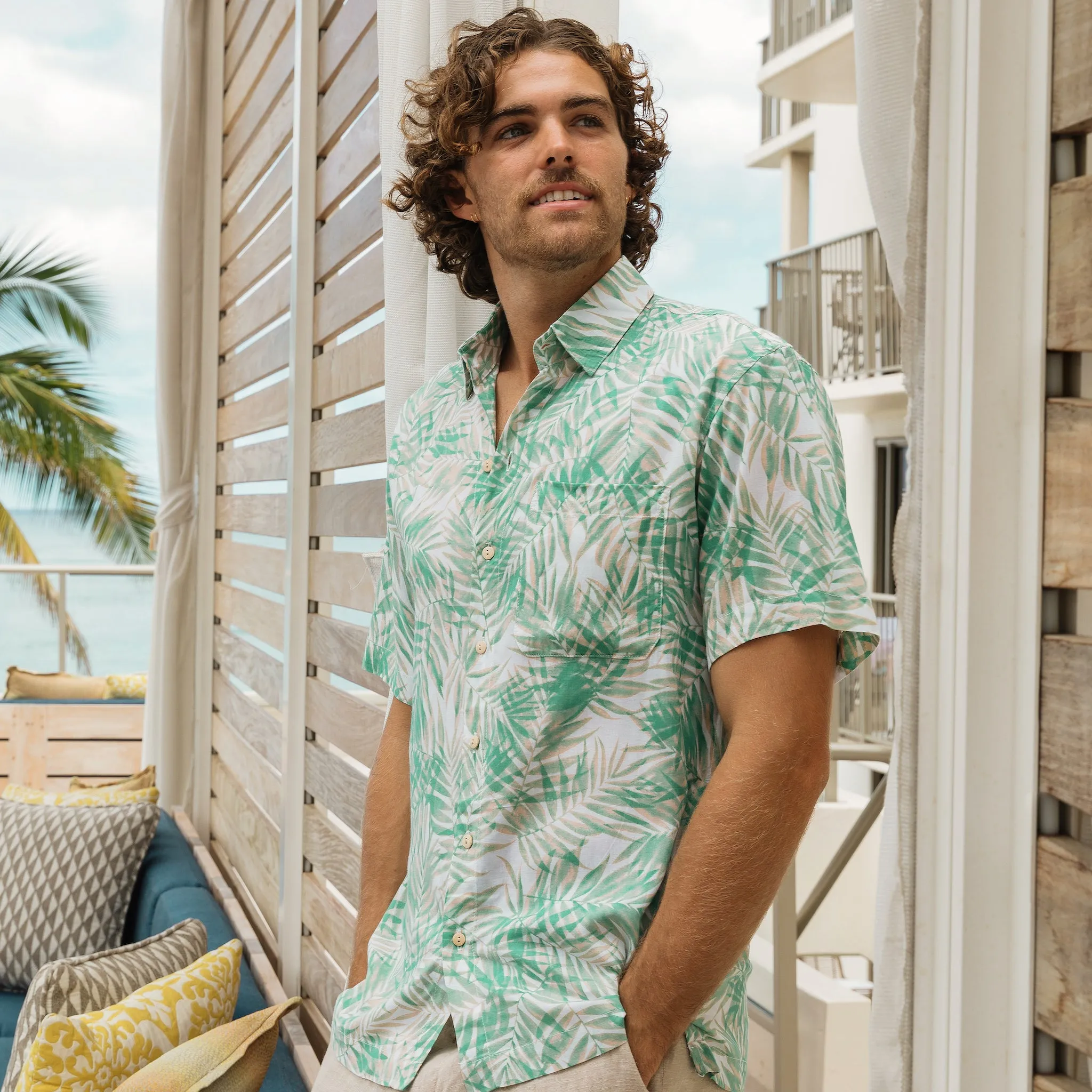 The Breezy Tropics - Short Sleeve Shirt