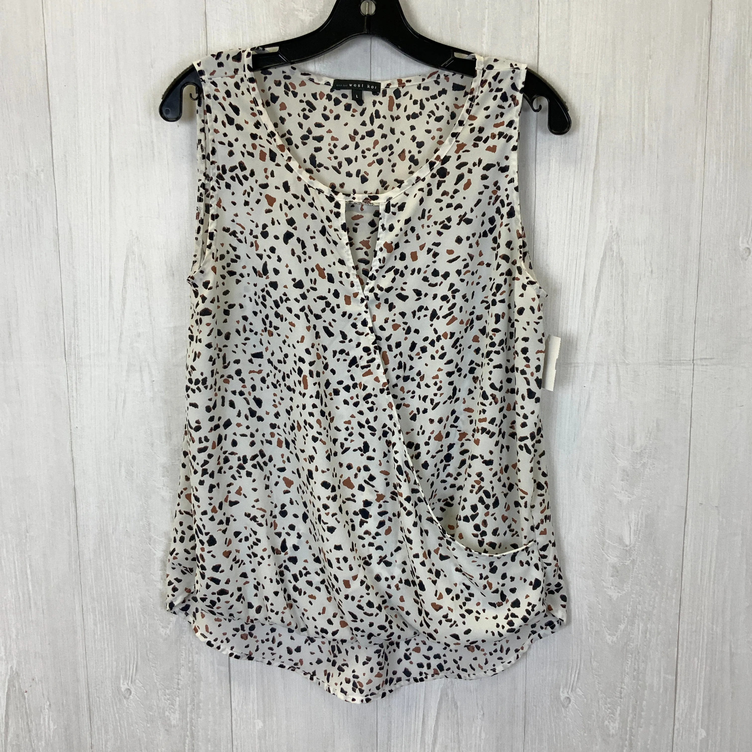 Top Sleeveless By West Kei  Size: L