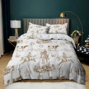 Western Duvet 3 pc cover set